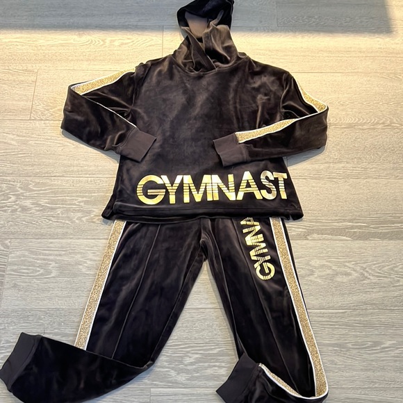 Justice gymnast hoodie Clearance